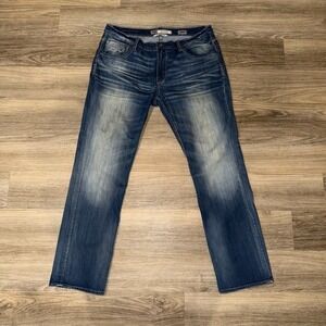 BKE Men's Derek Straight Leg Jeans Size 36x31